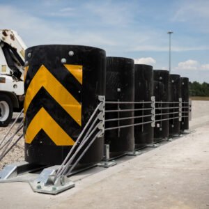 MASH TL-3 Low Maintenance Vertical Cylinder Crash Cushion