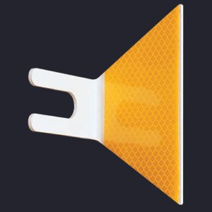 Guardrail Butterfly Bolt-On Reflector