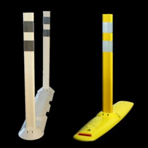 Reboundable Post Modular Curb System