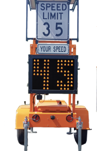 SolarTech Silent Advisor Radar Speed Trailer 2000