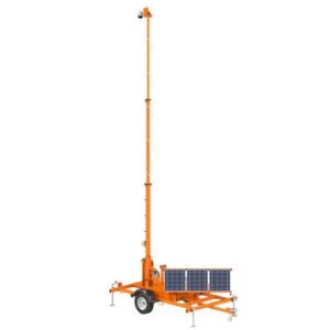 SolarTech Solar-Powered Portable Tower Trailer