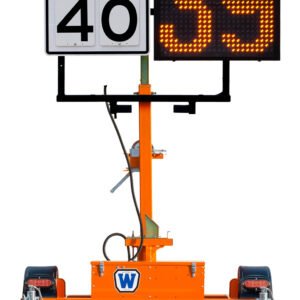 Wanco Vertical Mast Radar-Speed Trailer